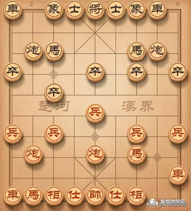 象棋牛头滚的下法，急进中兵、牛头滚、横车盘头马