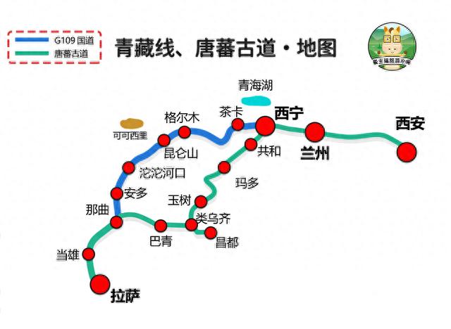 川藏318路线图，自驾318川藏线一周往返路线图（川藏线、丙察察、唐蕃古道、阿里北线、新藏线）