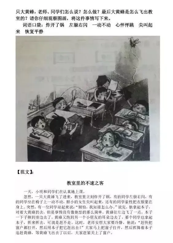 看图写话怎么写，小学生怎么写好看图写话（看图写话不用愁<含范文>）