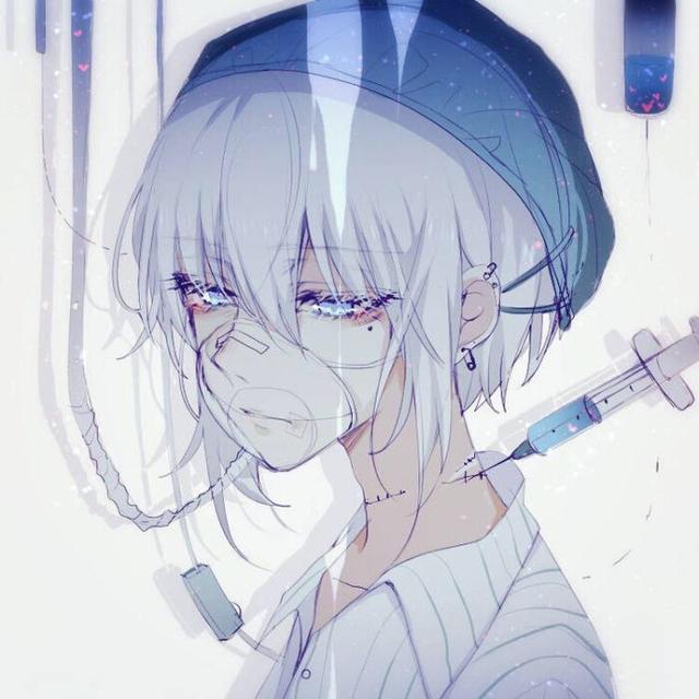 ✨✨二次元动漫头像✨✨，二次元动漫头像情侣微信（月亮也正在大海某处迷茫）