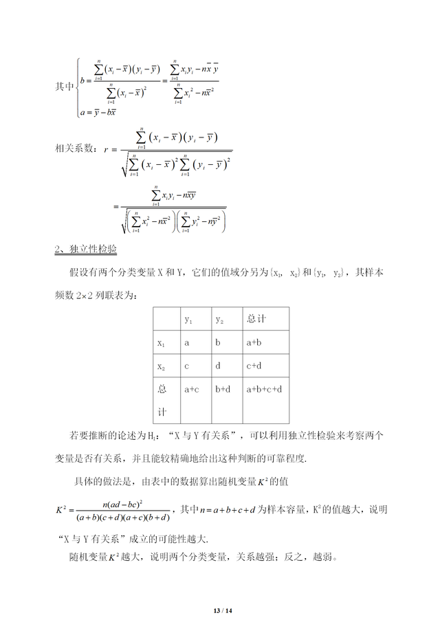 统计学基础知识，统计学基础知识的基本概念（概率、统计基本知识归纳总结）