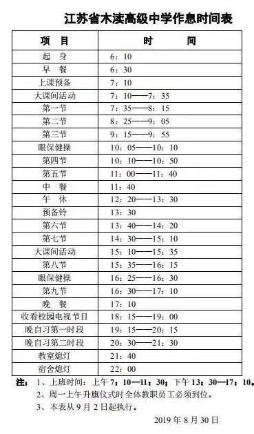 小学几点放学，小学生中午几点放学（苏州37所重点中小学分班、课程表、作息时间汇总）