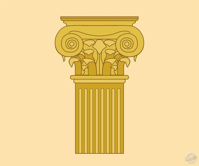 古希腊建筑的三种柱式是什么，希腊建筑有三种柱式（外国建筑史必考——5种古典柱式）