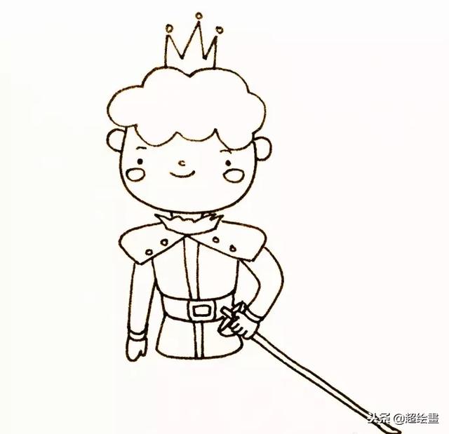 公主王子简笔画，公主 王子简笔画（你喜欢青蛙还是王子）