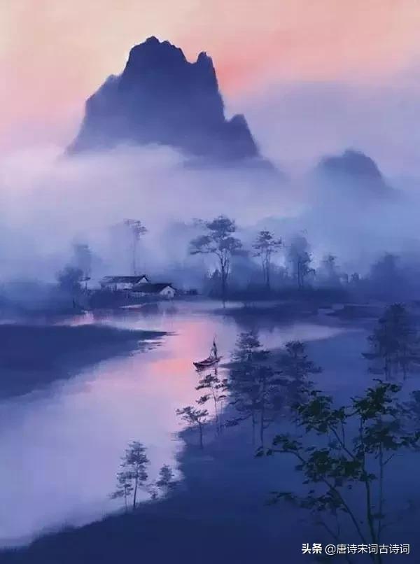 关于江景的诗词67句，关于赞美江景的诗（诗词 ， 江边独步，解闲愁）