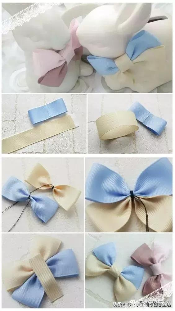 手工发夹制作教程，如何制作手工发夹（DIY手工制作）