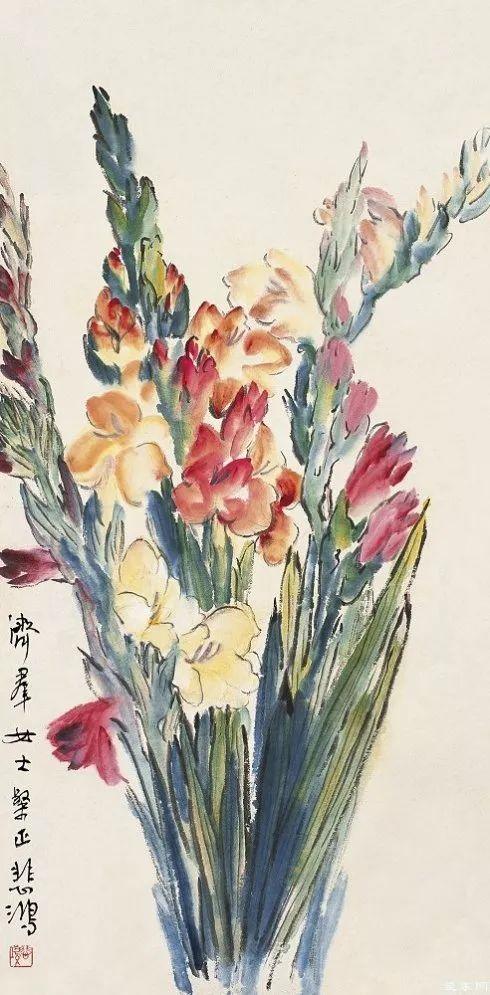 徐悲鸿擅长画什么，徐悲鸿爱画什么（徐悲鸿 国画辑录欣赏）