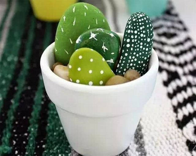 使用强力胶水的小妙招，去海边捡的石头别着急扔