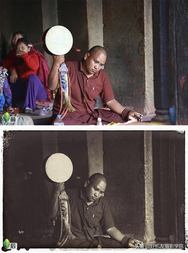 如何将照片制作黑白剪影的效果，照片怎么做成黑白剪影（如何用snapseed将手机照片制作成为图中图的二次曝光剪影效果）