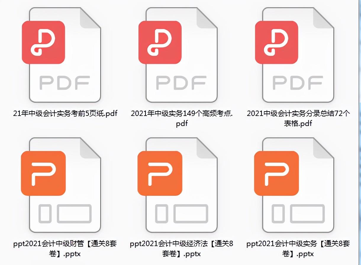 会计中级资料（21年中级会计实务就剩5页纸啦）