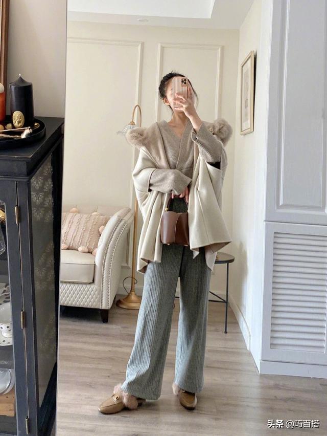 灰色裤子配什么上衣，灰色直筒裤搭配什么上衣（灰色阔腿裤才是真时髦）