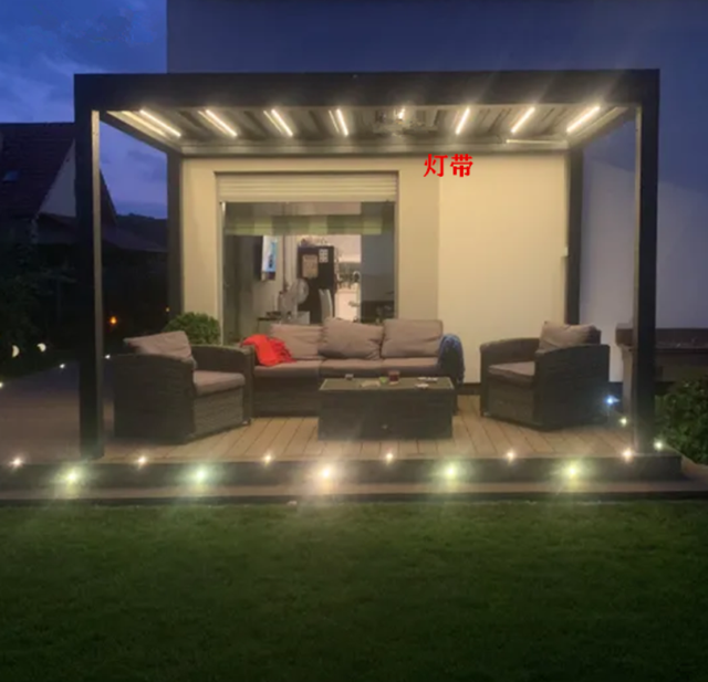 露天阳台顶棚用什么材料耐用，阳台搭棚用什么材料耐用（若有露台可装一个这样的棚）