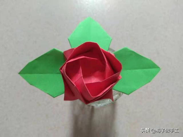 正版川崎玫瑰折法图解，川崎玫瑰折法（详细的图文教程来了）