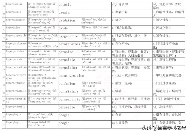 国民homo什么意思，homolive什么梗（总结了367个以hyper、240个以hypo前缀、106个以homo前缀的单词）