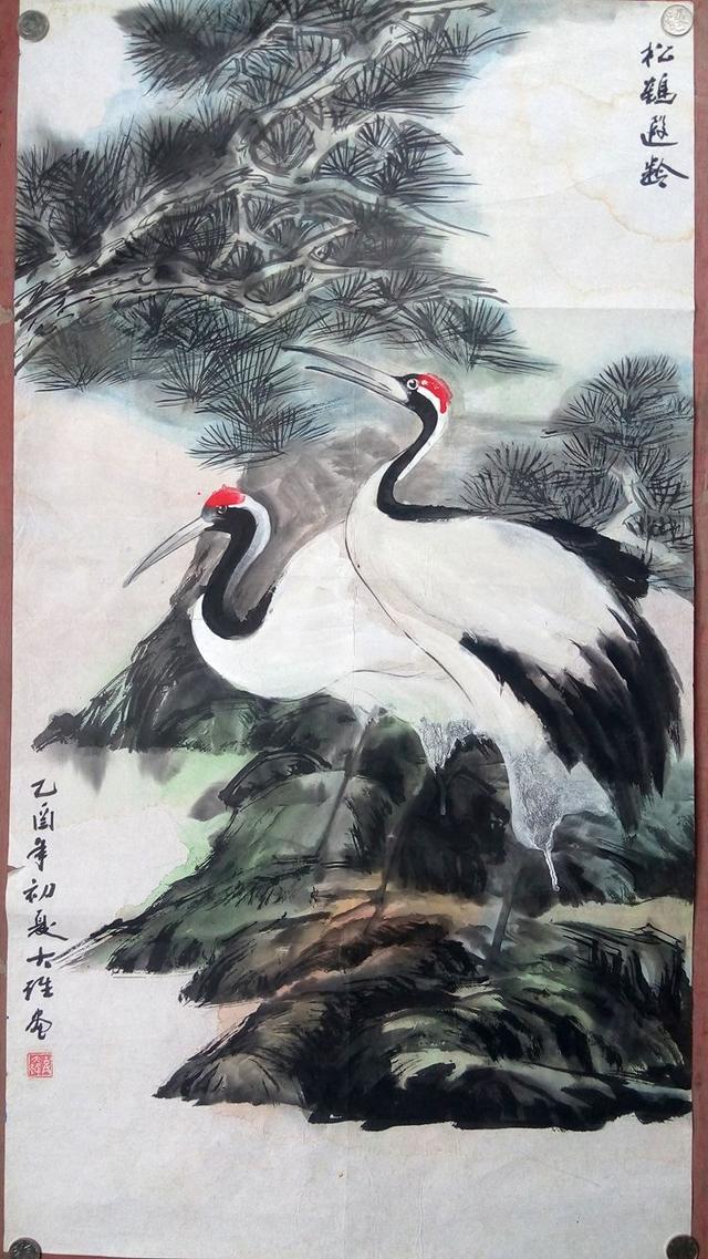 1,民间吉祥物"鹤"的美好寓意及"仙鹤"国画