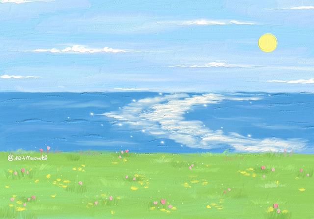 iPad壁纸，ipad壁纸高清（油画风iPad平板壁纸图片）