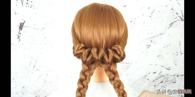 新娘盘头方法，新娘盘头图片大全（超简单新娘盘发）