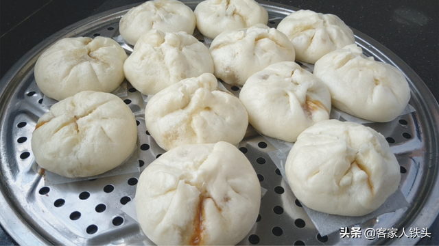 广东叉烧餐包做法，即做即吃不用提前发面