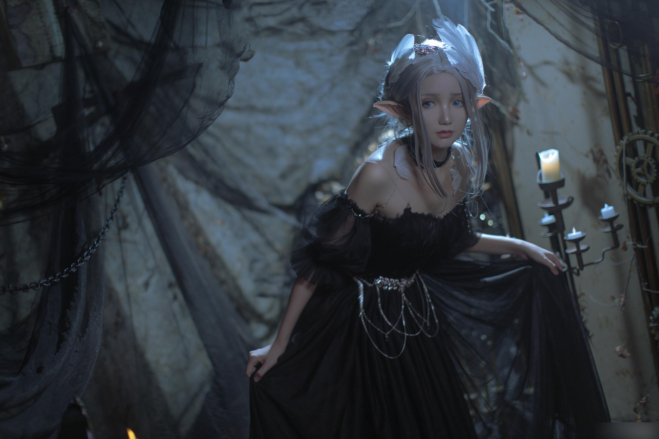 三组很棒的国产动漫《鬼刀》角色海琴烟的cos作品欣赏!非常唯美