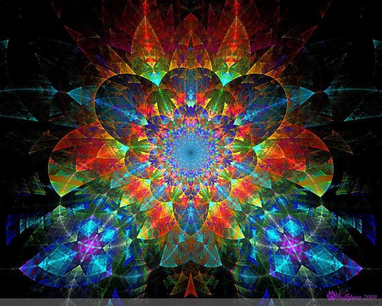 分形艺术照的特点，艺术照分什么风格（分形艺术插图，美！）