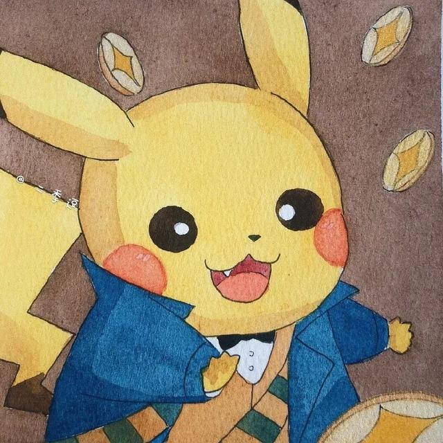 皮卡丘卡通头像微信，皮卡丘卡通头像（你的皮卡丘头像到啦）