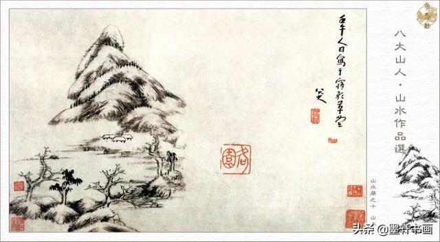 朱耷代表作品有哪些，朱耷著名作品（八大山人朱耷·花鸟作品精選）