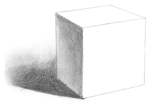 石膏几何体，石膏几何体素描教程（分步骤讲解三种石膏几何体画法）