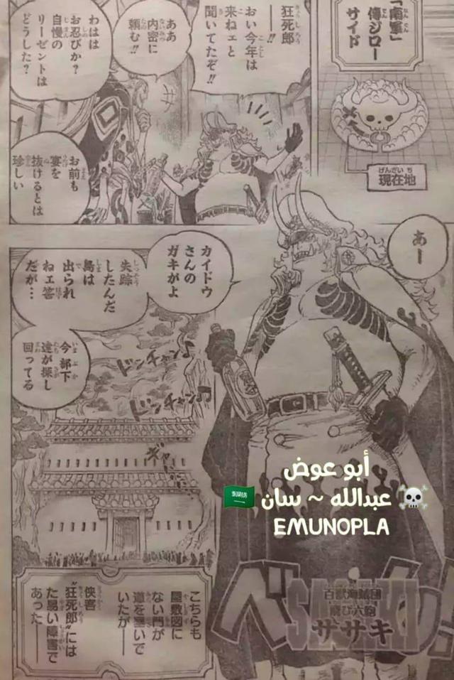 982是什么意思（海贼王982话全图情报+大量补充翻译）