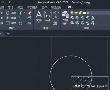 cad怎么填充颜色，cad怎么图案填充（在CAD2020软件中）