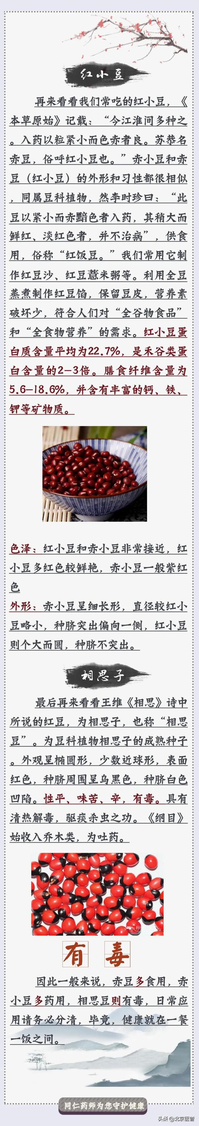 红小豆的营养价值，经常吃红豆有这4个好处！（食用药用你分清了吗）