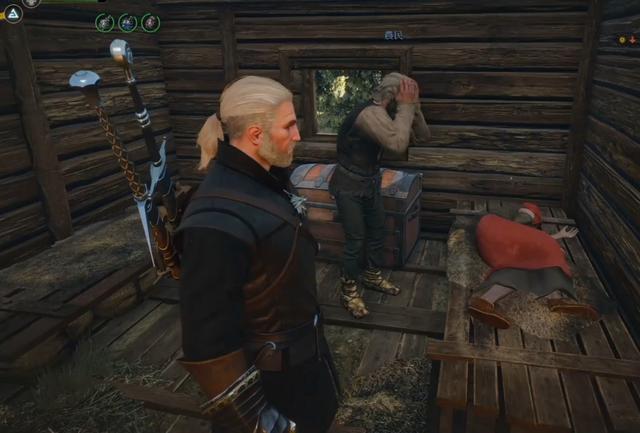 巫师3死狼结局，巫师3最惊悚的NPC,80岁老翁是食人族