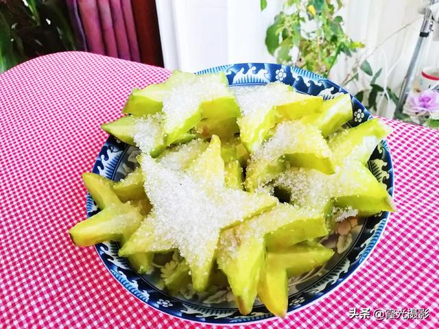 什么水果横切面有五角星，什么水果横切面有五角星纹（是“阳桃”还是“杨桃”）