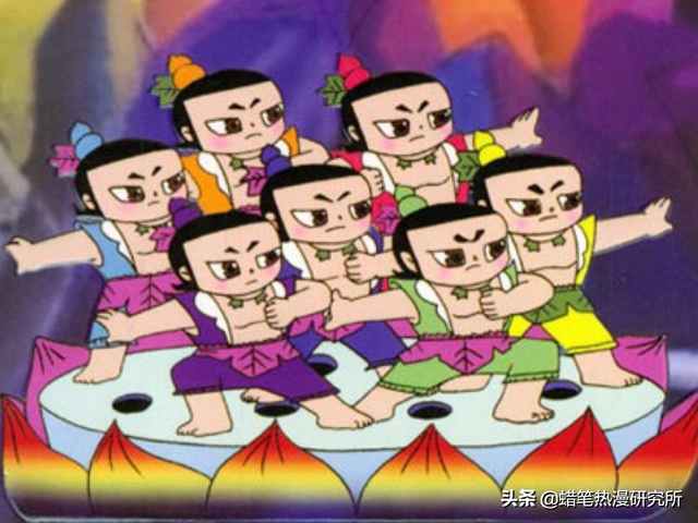 葫芦娃七兄弟分别是代表什么，葫芦娃七兄弟各叫什么名字（葫芦娃竟然是“十兄弟”）