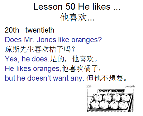 喜欢英文，音标课件自学整理Lesson（喜欢英文短语）