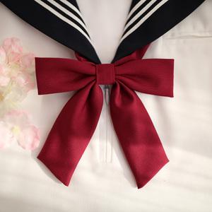 jk领结怎么戴，jk领结上的线要拆吗（jk制服搭配的领结）