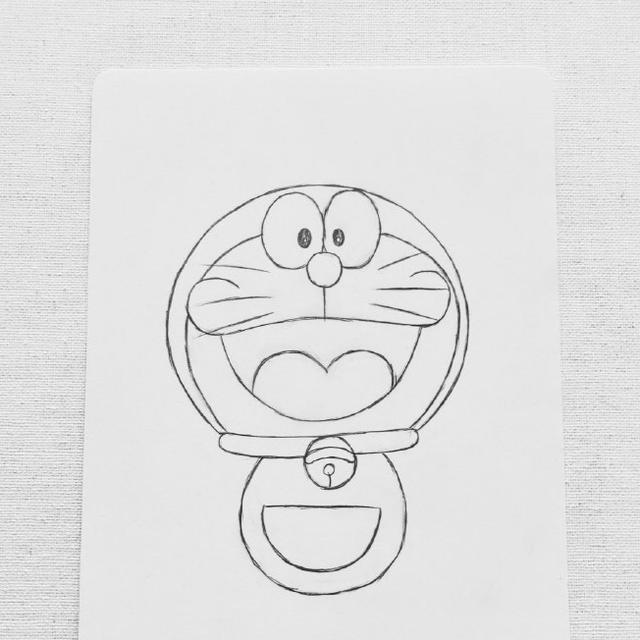 一组大脸蓝胖子手绘头像喊你们该换头像了~ ​​​微信，哆啦A梦手绘头像|一组大脸蓝胖子手绘头像喊你们该换头像了~ ​​​（绘制哆啦A梦蓝胖子）