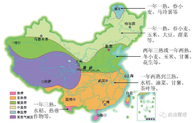 黄河长江地图，黄河长江地图路线全图（高清地图‖中国南北差异）