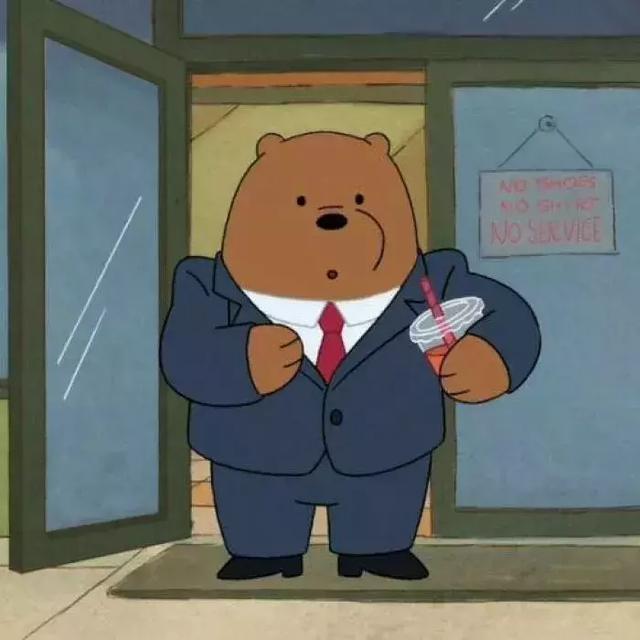 可爱的裸熊头像微信，可爱的裸熊头像（裸熊头像合集）