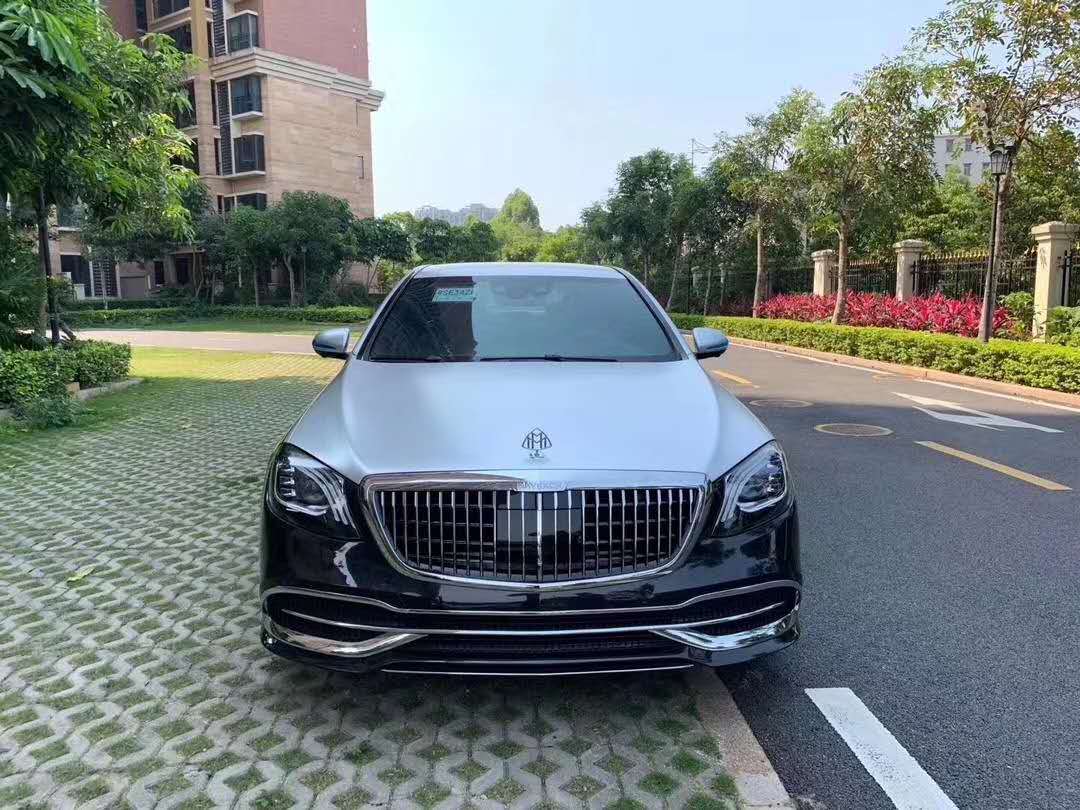 s450奔驰标和迈巴赫标(又花9千改双拼色,特地扣掉450车标) - 用户投稿