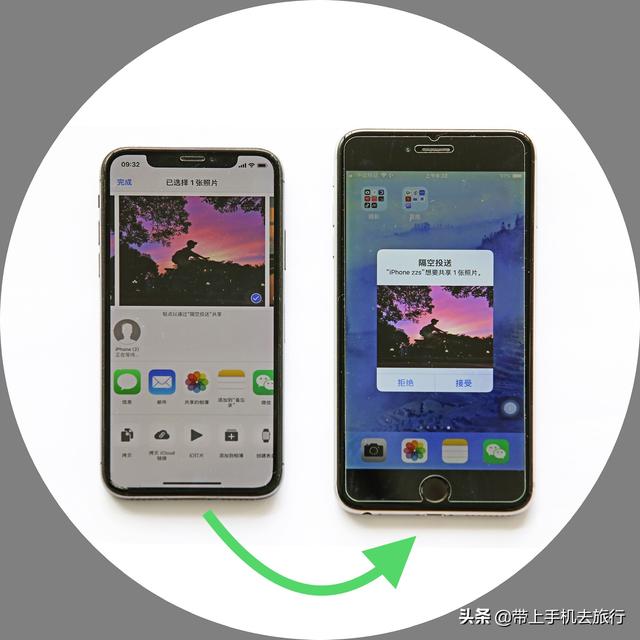 苹果相册怎么拼图，苹果手机怎么拼图在相册里（iPhone如何使用“隔空投送”互相秒传照片）