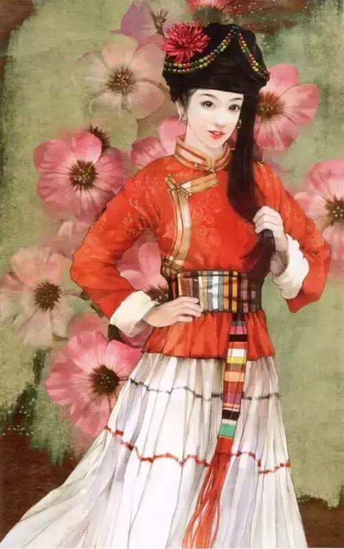 德昂族服饰，德昂族服饰特点简介（56个民族服装，唯美近图欣赏）