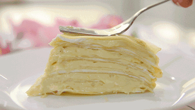 圖片[2]-【榴蓮千層蛋糕】做法步驟圖 榴蓮肉多到流出來 每口都是滿滿-起舞食譜網(wǎng)