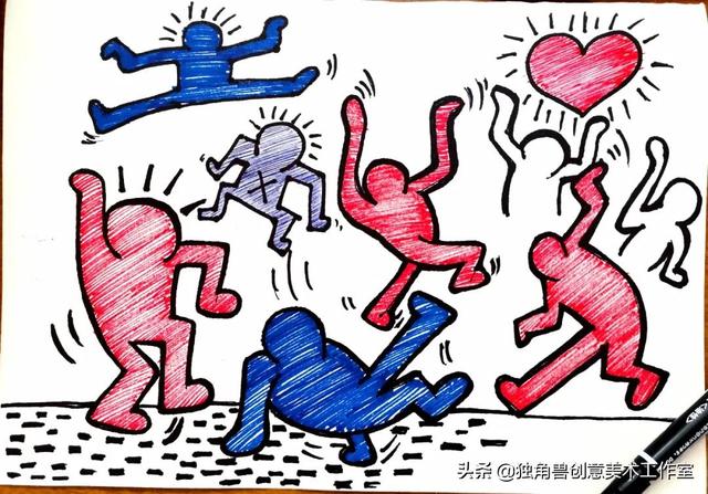 跳舞的人简笔画，简笔画如何画跳舞的人（学习大师绘画）