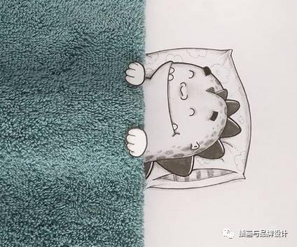 小恐龙怎么画，恐龙怎么画简单又好看（创意手绘丨他画出一只很有戏的小恐龙）