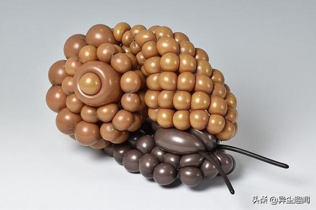 用气球做小动物教程，教你用气球做小狗的方法（日本艺术家用气球制作了令人难以置信的动物模型）