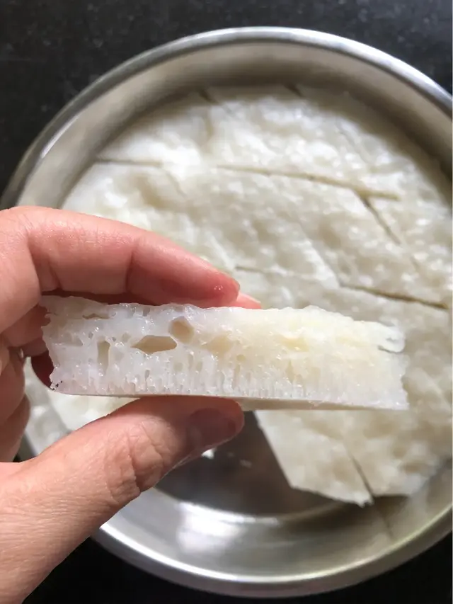 广州传统白糖糕教程，材料简单易做