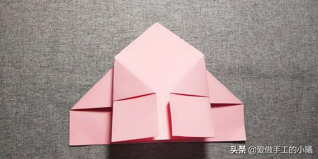 超简单超漂亮折叠贺卡怎么做，手工：贺卡折纸图解