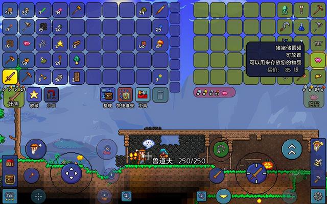 泰拉瑞亚如何做床，泰拉瑞亚床怎么用（泰拉瑞亚新手开局实用道具推荐）