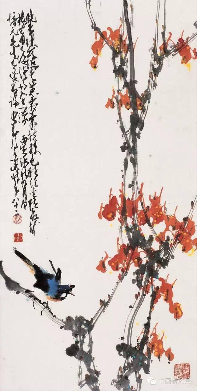 花鸟草虫大全，赵少昂花鸟草虫精选66幅