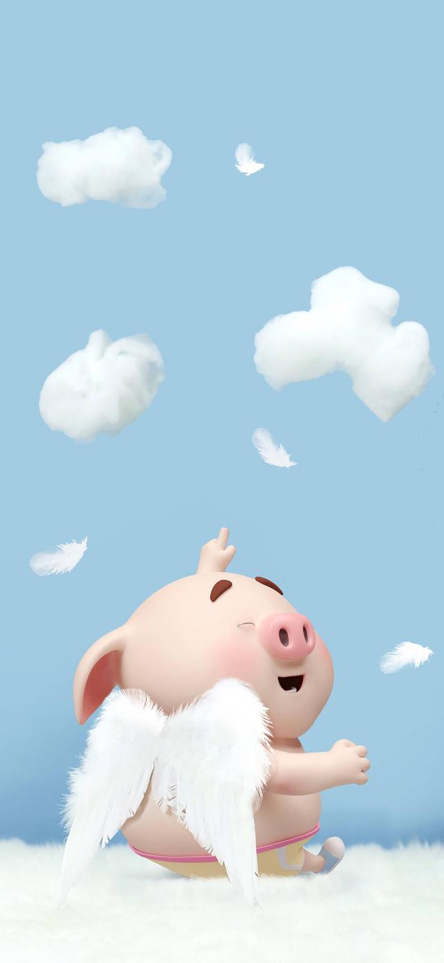 猪猪壁纸,可爱的猪猪壁纸(超萌,超可爱的小猪壁纸图片)